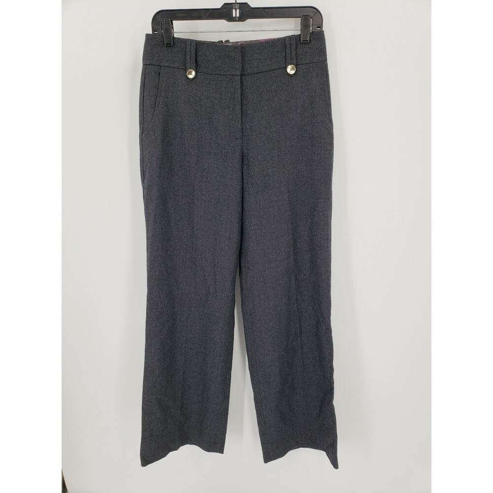 Women's Ted Baker Wool Trouser Pants Work Career Size 6 See Measurements